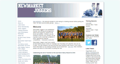 Desktop Screenshot of newmarketjoggers.co.uk